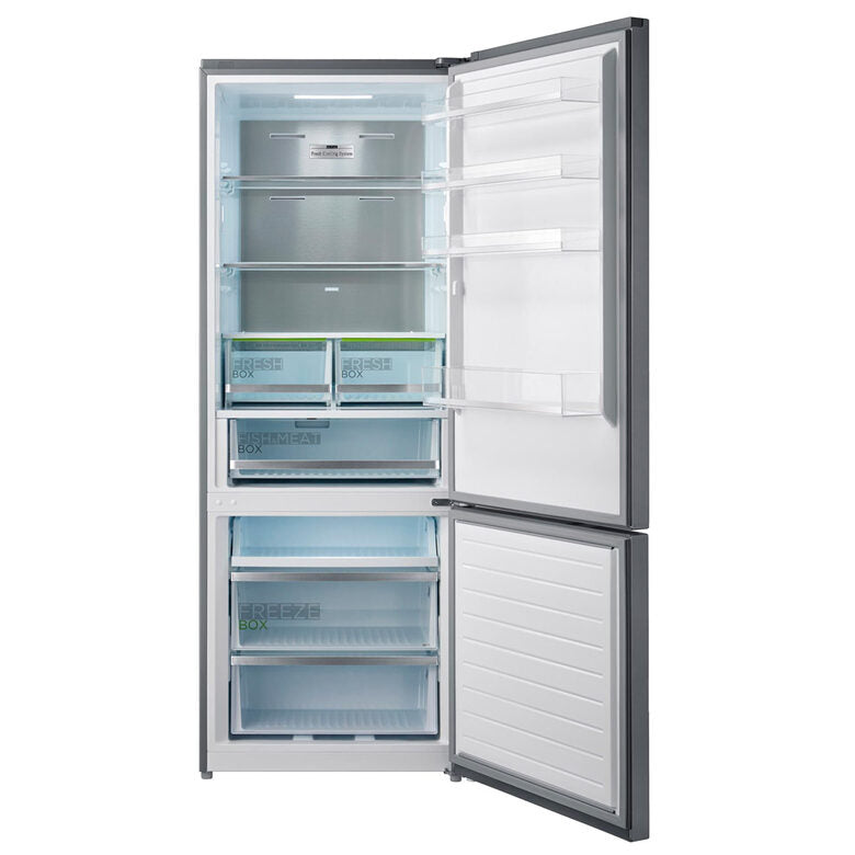 Midea MDRB593FGE02 frigorifero con congelatore Libera installazione 416 L E Stainless steel