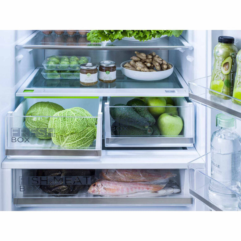 Midea MDRB593FGE02 frigorifero con congelatore Libera installazione 416 L E Stainless steel