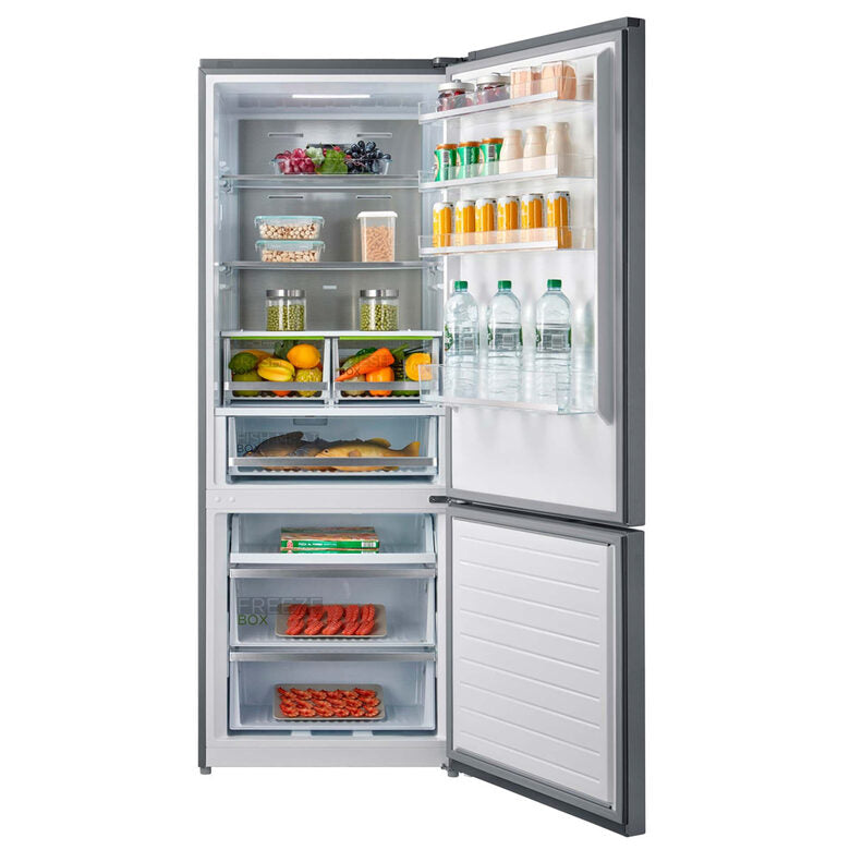Midea MDRB593FGE02 frigorifero con congelatore Libera installazione 416 L E Stainless steel