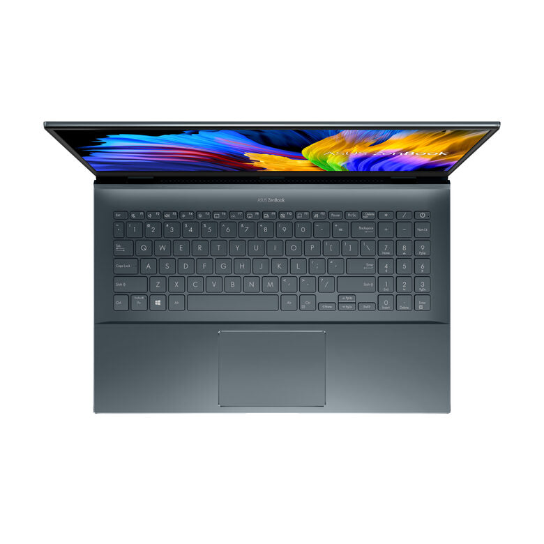 ASUS ZenBook Pro 15 OLED UM535QE-KY020W Computer portatile 39,6 cm (15.6") Full HD AMD Ryzen 7 16 GB LPDDR4x-SDRAM 512 GB SSD NVIDIA GeForce RTX 3050 Ti Wi-Fi 6 (802.11ax) Windows 11 Home Gr