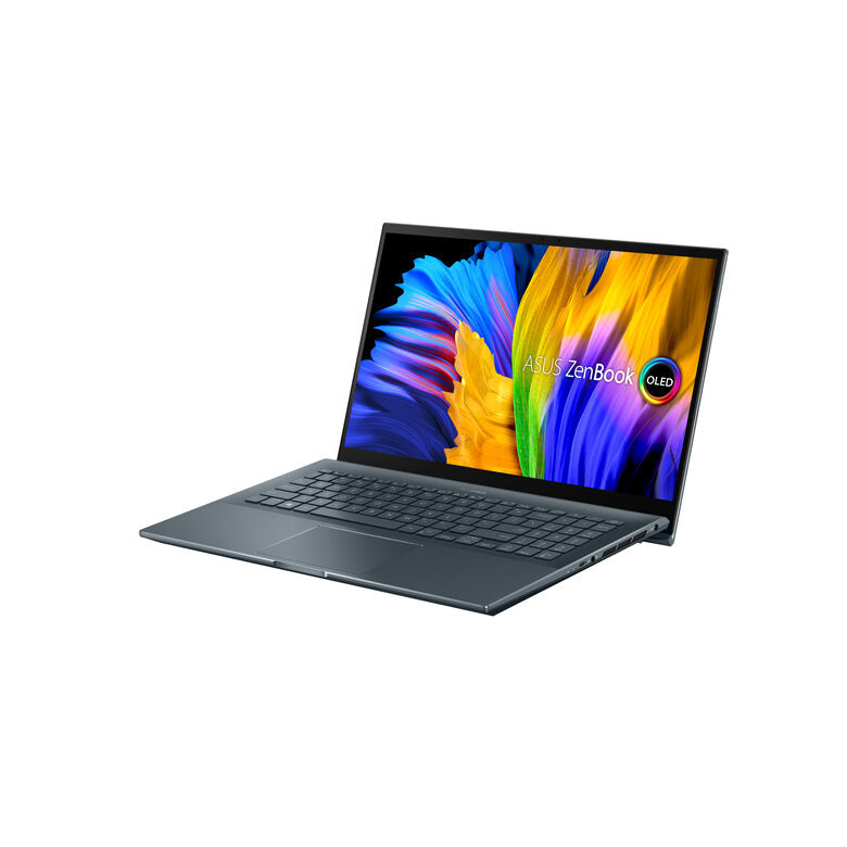 ASUS ZenBook Pro 15 OLED UM535QE-KY020W Computer portatile 39,6 cm (15.6") Full HD AMD Ryzen 7 16 GB LPDDR4x-SDRAM 512 GB SSD NVIDIA GeForce RTX 3050 Ti Wi-Fi 6 (802.11ax) Windows 11 Home Gr