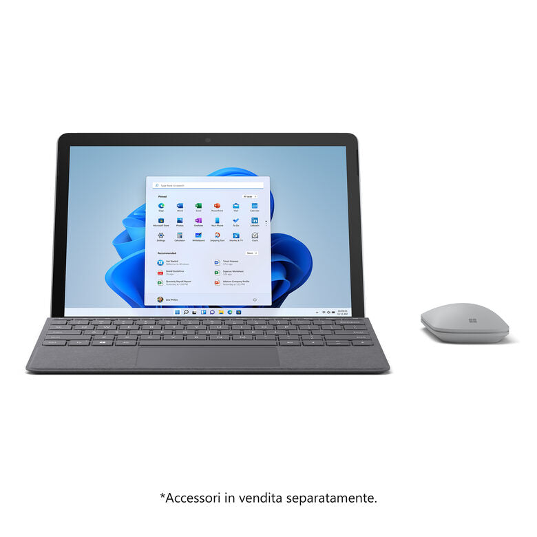 Microsoft Surface Go 3 Intel® Core™ i3 128 GB 26,7 cm (10.5") 8 GB Wi-Fi 6 (802.11ax) Windows 11 Home in S mode Platino