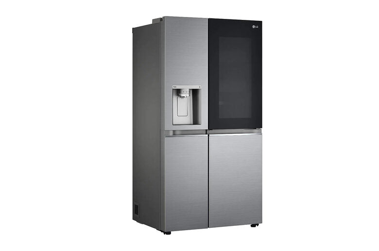 LG GSXV91PZAE frigorifero side-by-side Libera installazione 635 L E Nero, Acciaio inossidabile