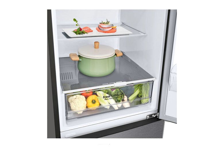 LG GBP61DSPGC frigorifero con congelatore Libera installazione 341 L D Acciaio inossidabile