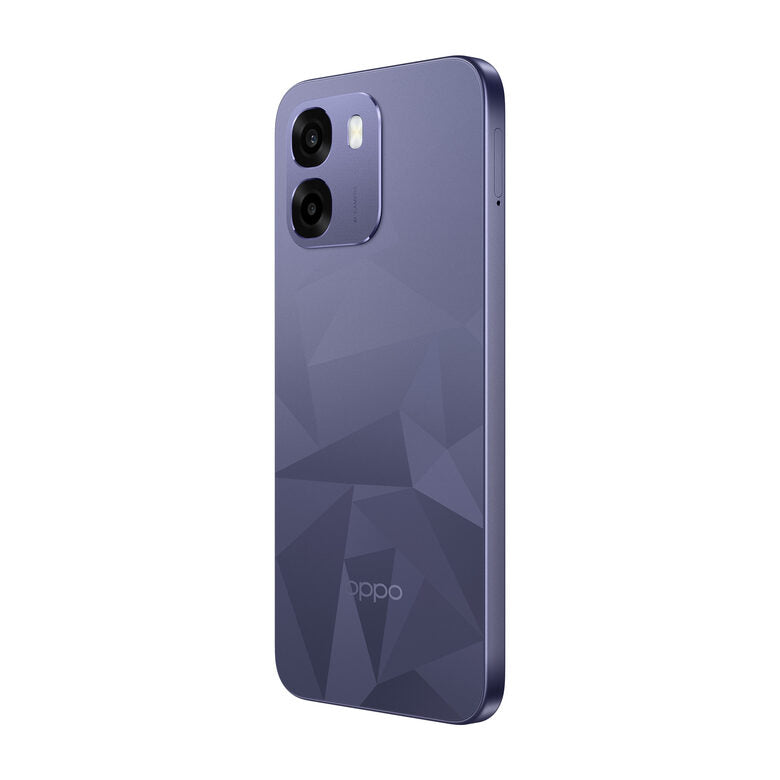 OPPO A6k AI Smartphone, doppia fotocamera 13MP+QVGA, Selfie 5MP, Display 6.75” 120HZ IPS HD+, 6100mAh, RAM 4GB(Esp1GB/2GB/4GB)+ROM 256GB [Versione Italia], Crystal Black