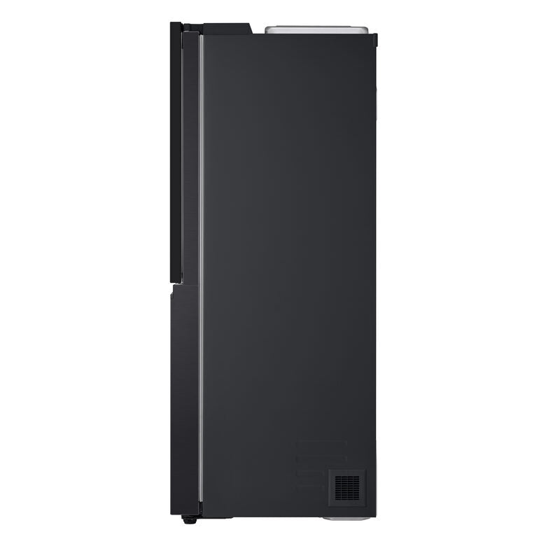 LG InstaView GSXE91EVAD Frigorifero Side-by-Side Door-in-Door, Classe D, 628L, Wi-Fi, Senza allaccio, UVnano, Black Steel