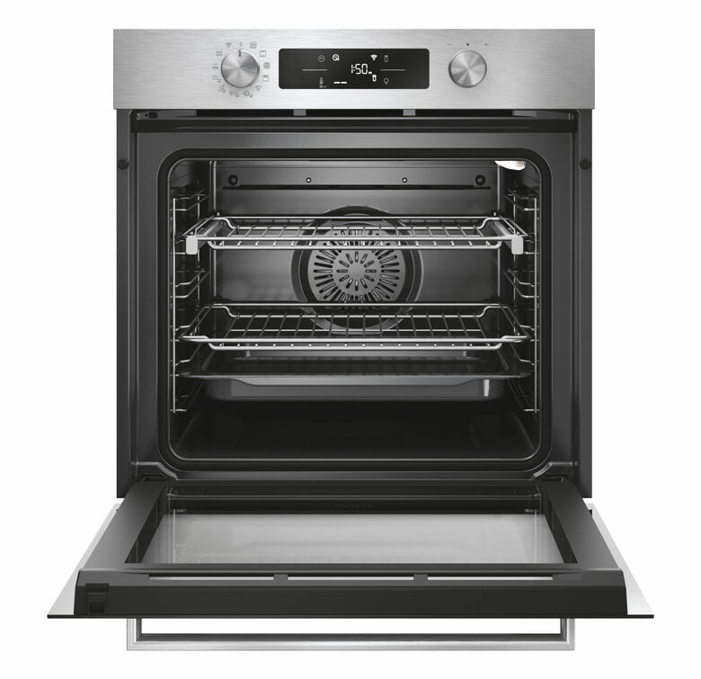 Candy CA6 N5B3EHTX Forno a Incasso 78 L A++ Nero, Acciaio inossidabile