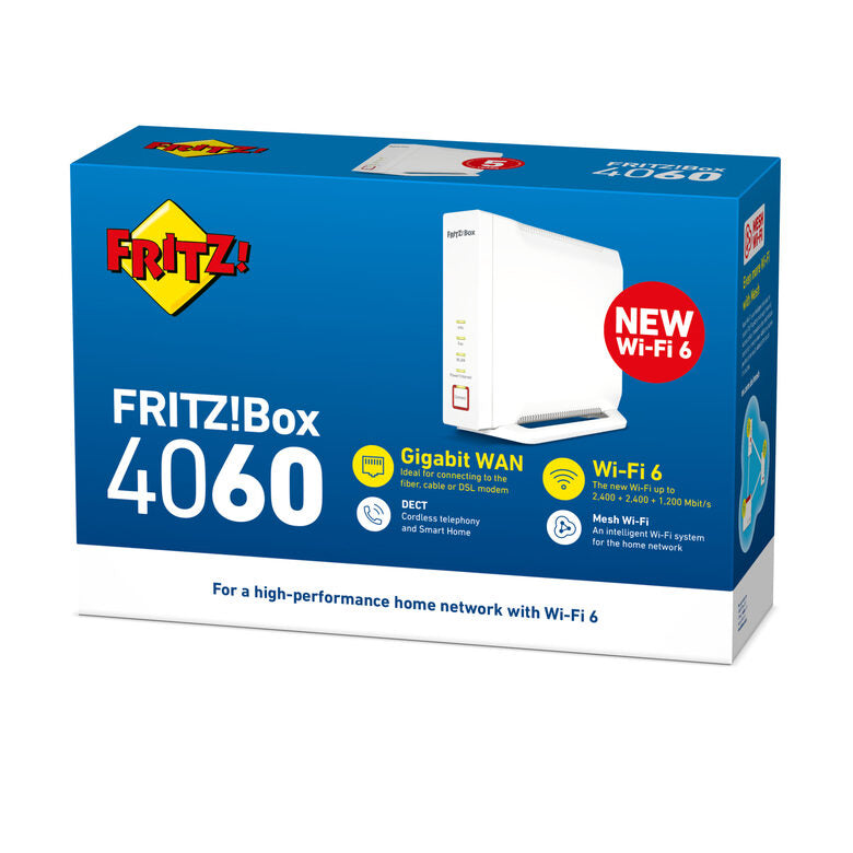 AVM FRITZ!Box WLAN 4060: WLAN-Router 6000 Mbit/s Bianco