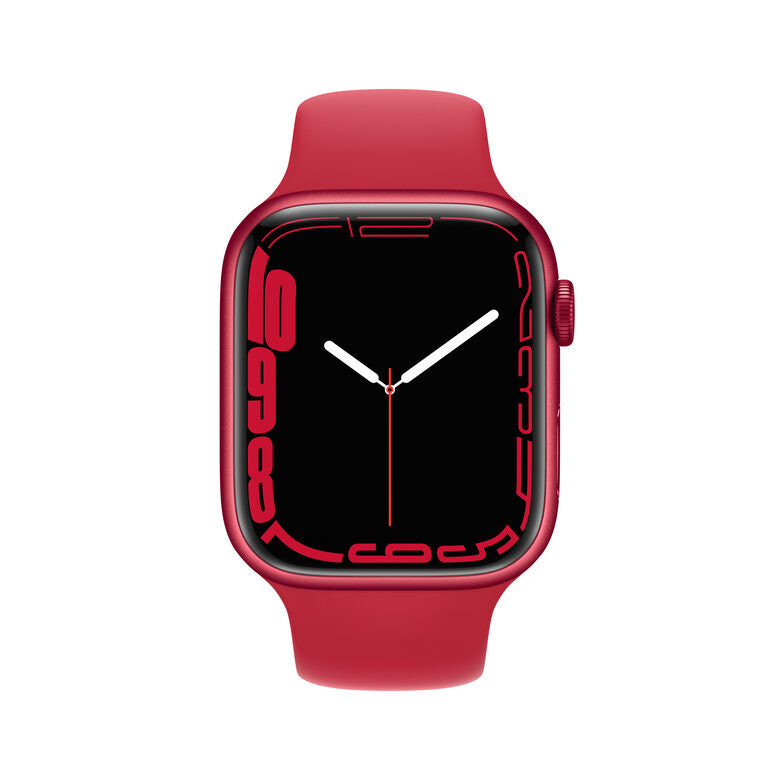 Apple Watch Series 7 GPS, 45mm (PRODUCT)RED Cassa in Alluminio con Sport Band (PRODUCT)RED
