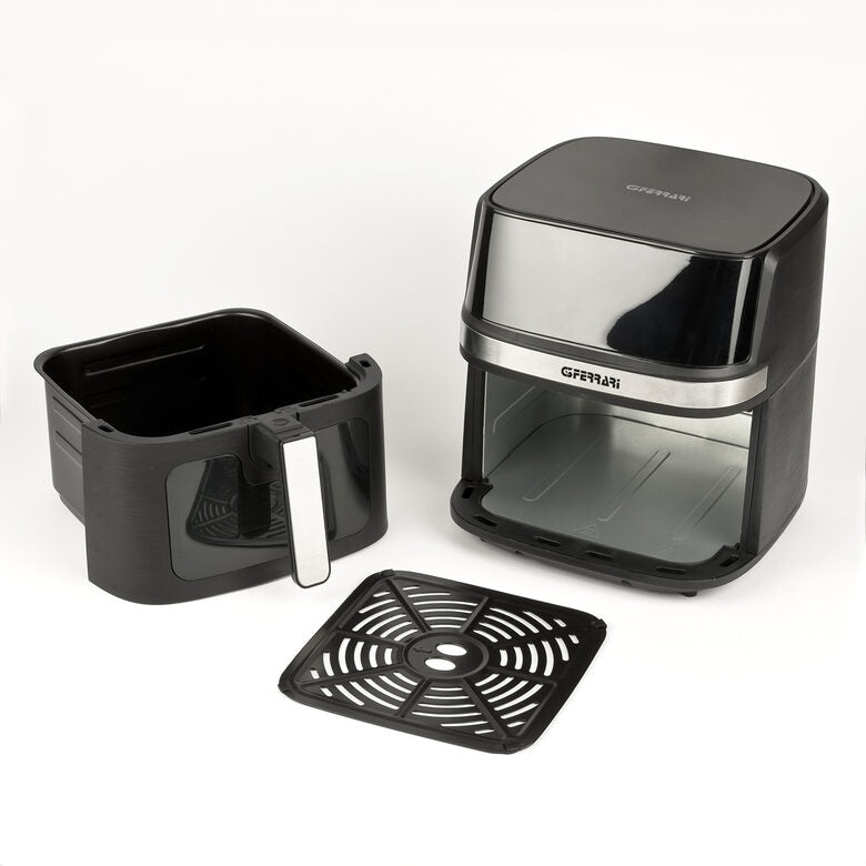 G3 Ferarri G10212 Friggisano Friggitrice ad Aria 8 Litri, 1700 W, Display digitale a colori, 10 programmi, Temperatura 80-200°C, BPA/PFOA Safe, Timer 60 min, Ricettario incluso