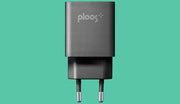 PLOOS - USB-C ADAPTER 18W - Universal Caricabatterie da rete USB-C 18W Nero