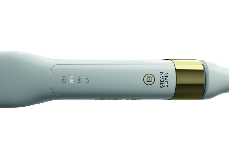 Imetec Bellissima Steam Elixir Piastra per capelli Vapore Bianco 235 W 2,5 m
