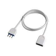 nuovaVideosuono 30/17 prolunghe e multiple 5 m 1 presa(e) AC Interno Bianco