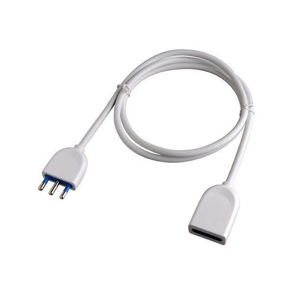 nuovaVideosuono 30/17 prolunghe e multiple 5 m 1 presa(e) AC Interno Bianco