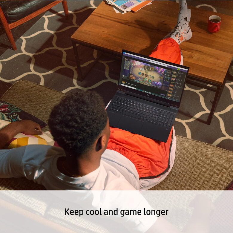 Victus by HP 16-e0022nl 5800H Computer portatile 40,9 cm (16.1") Full HD AMD Ryzen™ 7 16 GB DDR4-SDRAM 512 GB SSD NVIDIA GeForce RTX 3050 Ti Wi-Fi 6 (802.11ax) Windows 11 Home Argento