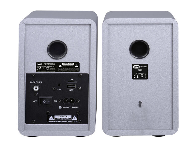 Trevi AVX 565 BT 2-vie Nero, Argento Wireless 50 W