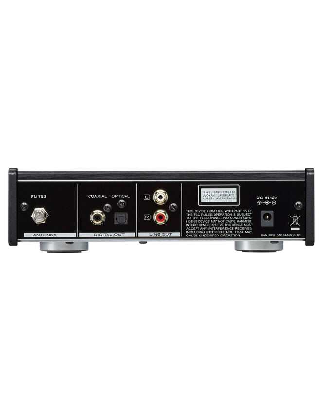 TEAC PD-301DAB-X/B Lettore CD personale Nero