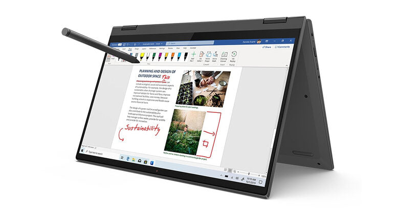 Lenovo IdeaPad Flex 5 14ALC05 5500U Ibrido (2 in 1) 35,6 cm (14") Touch screen Full HD AMD Ryzen™ 5 8 GB DDR4-SDRAM 512 GB SSD Wi-Fi 6 (802.11ax) Windows 11 Home Grigio