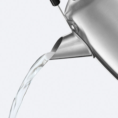 Russell Hobbs Stylevia bollitore elettrico 1,5 L 2200 W Nero, Acciaio inossidabile
