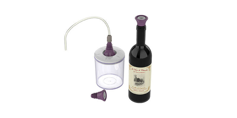 Magic Vac ACO1182 recipiente per cibo Rotondo Set 5,25 L Trasparente 3 pz
