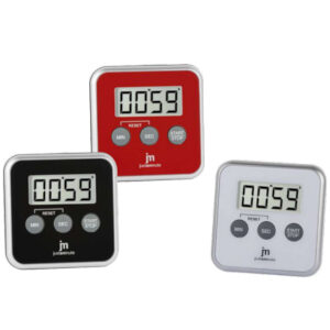 Lowell JT-5412N timer da cucina Timer da cucina digitale Nero