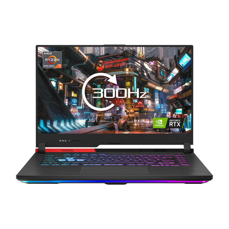 ASUS ROG G513QM-HN366T Computer portatile 39,6 cm (15.6") Full HD AMD Ryzen 9 16 GB DDR4-SDRAM 512 GB SSD NVIDIA GeForce RTX 3060 Wi-Fi 6 (802.11ax) Windows 10 Home Nero