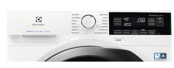 Electrolux EW8F396G lavatrice Caricamento frontale 9 kg 1551 Giri/min A Bianco