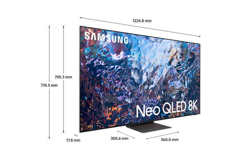 Samsung Series 7 TV Neo QLED 8K 55” QE55QN700A Smart TV Wi-Fi Stainless Steel 2021