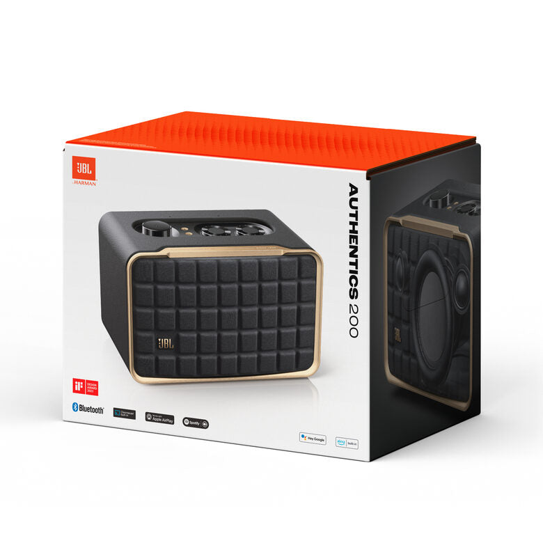 JBL Authentics 200 altoparlante Nero Cablato 45 W