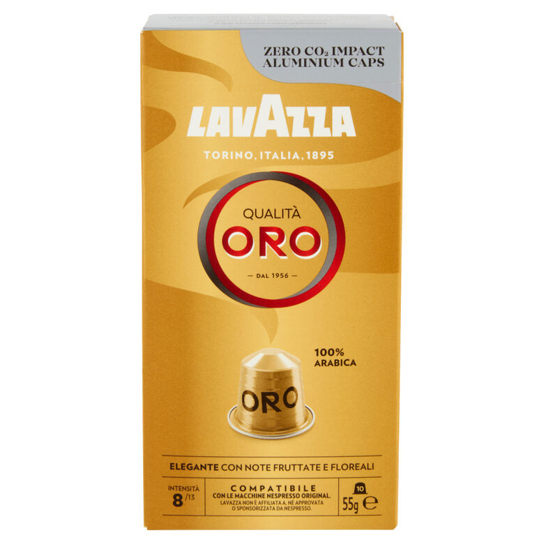 Lavazza Qualità Oro Capsule caffè Tostatura media 10 pz