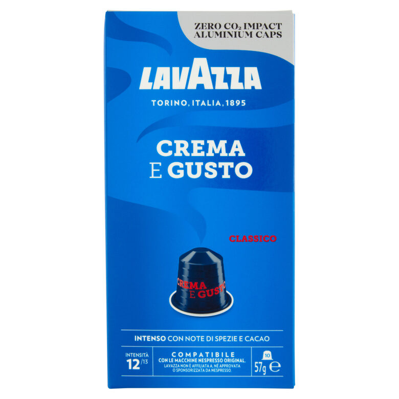 Lavazza Crema e Gusto Capsule caffè Tostatura media 10 pz