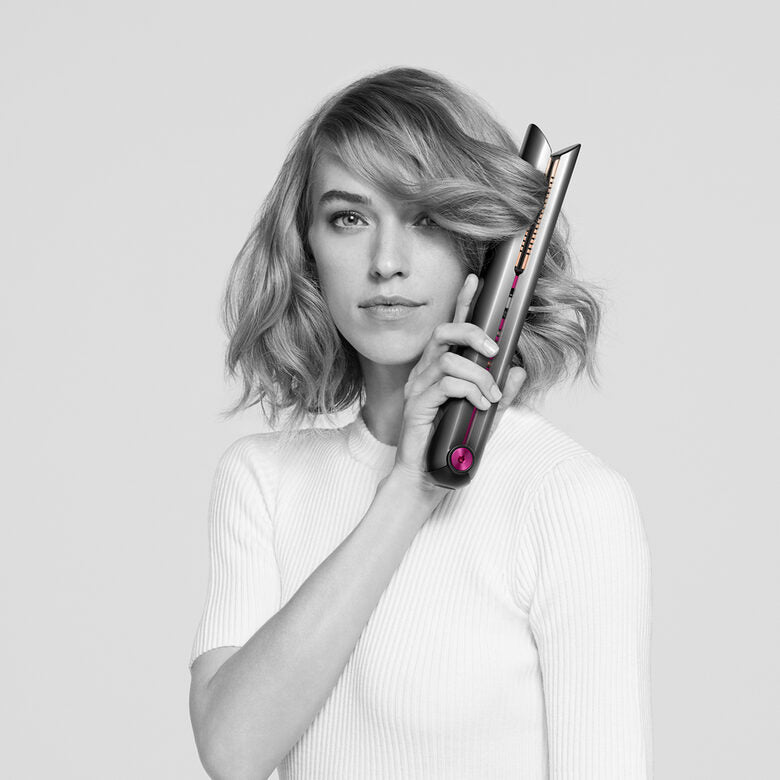 Dyson Corrale Piastra per capelli Caldo Nero, Fucsia, Nichel 200 W 4,34 m