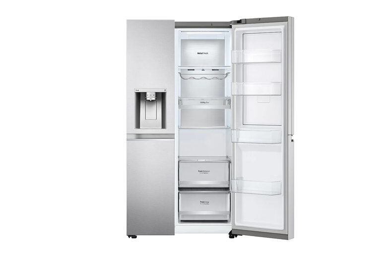 LG GSJV90BSAE frigorifero side-by-side Libera installazione 635 L E Acciaio inossidabile