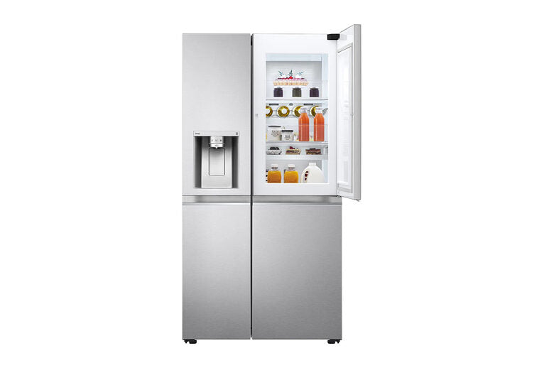 LG GSJV90BSAE frigorifero side-by-side Libera installazione 635 L E Acciaio inossidabile