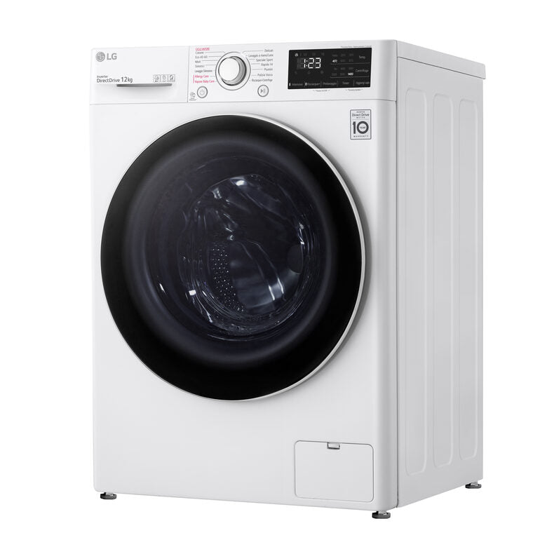 LG F4WV312S0E Lavatrice Intelligente AIDD 12kg Vapore 1400 Giri/min Carica frontale Classe B