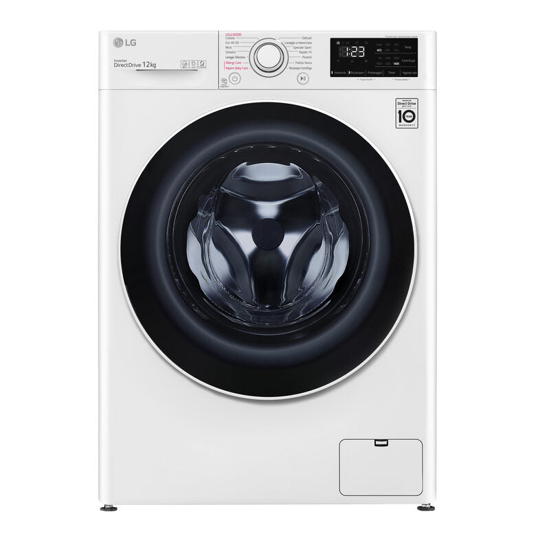 LG F4WV312S0E Lavatrice Intelligente AIDD 12kg Vapore 1400 Giri/min Carica frontale Classe B