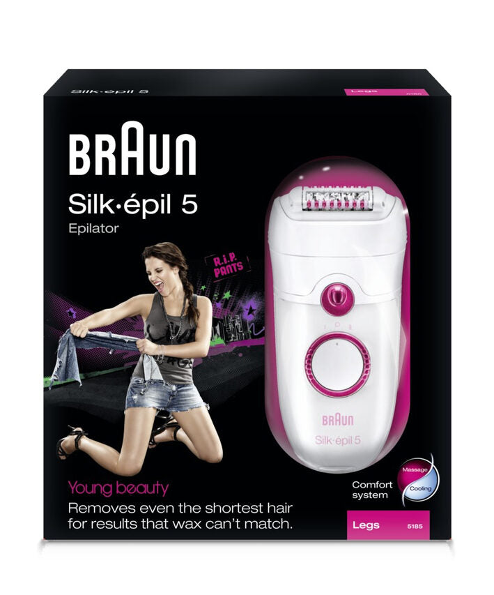 Braun Silk-epil 5 5185 40 pinzette Rosa