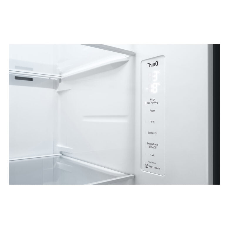 LG GSLV71PZTM Side by side Libera installazione Inox Premium 635 L