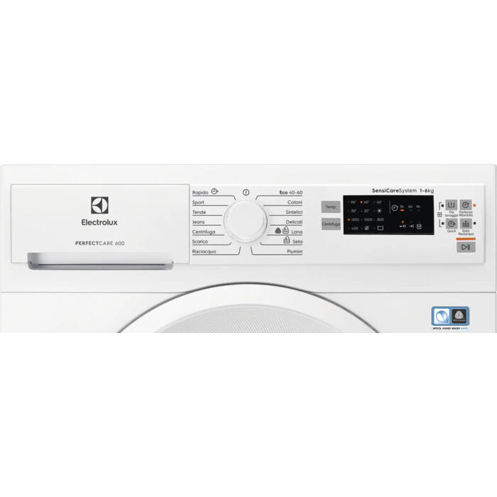 Electrolux EW6S526I lavatrice Caricamento frontale 6 kg 1151 Giri/min D Bianco