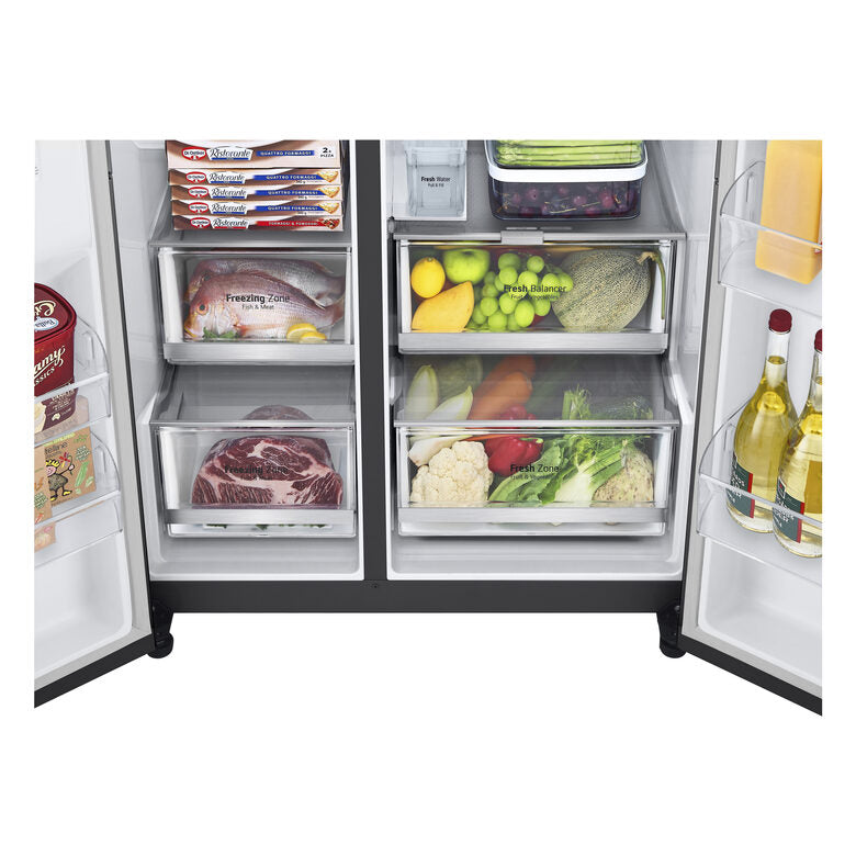LG GSXV91MCAE Side by Side Instaview Door in DoorTM 635lt Classe energetica E