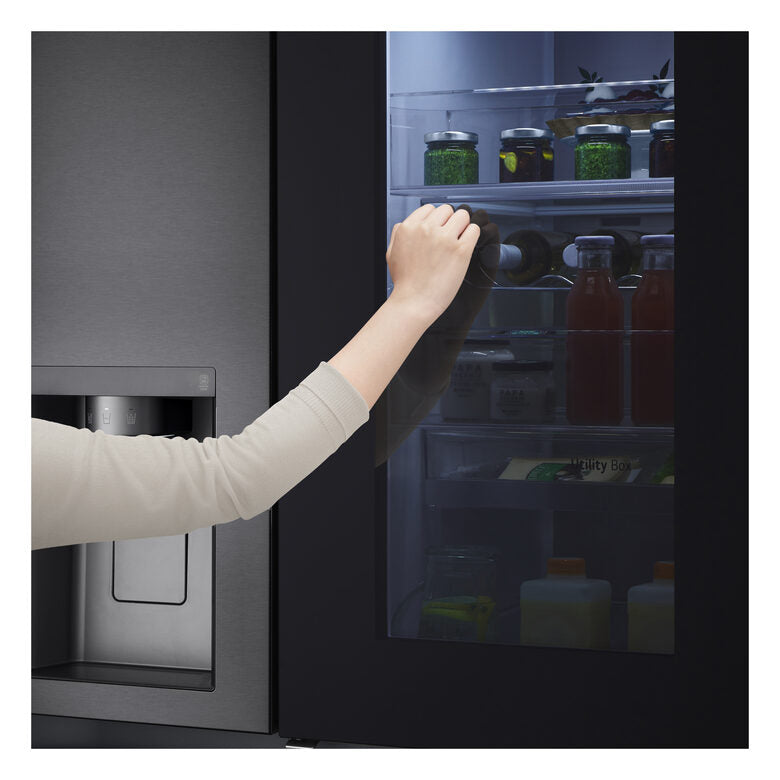 LG GSXV91MCAE Side by Side Instaview Door in DoorTM 635lt Classe energetica E