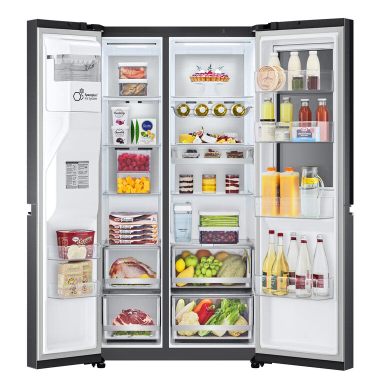 LG GSXV91MCAE Side by Side Instaview Door in DoorTM 635lt Classe energetica E