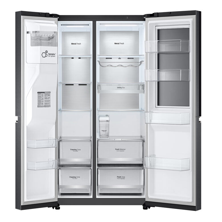 LG GSXV91MCAE Side by Side Instaview Door in DoorTM 635lt Classe energetica E