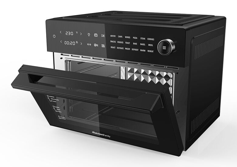 Melchioni Benedetta Friggitrice ad Aria Calda Singolo 30 L Indipendente 1800 W Nero