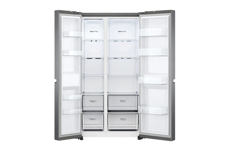 LG SIGNATURE GSBV70DSTM frigorifero side-by-side Libera installazione 655 L F Acciaio inossidabile