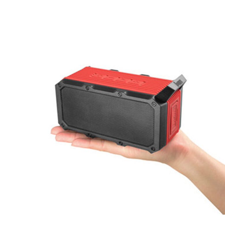 Area Voom Box Ongo Altoparlante portatile stereo Nero, Rosso
