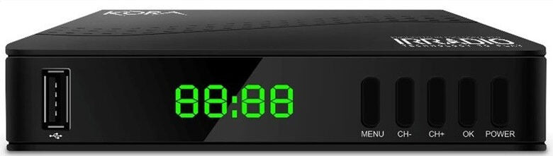 Irradio DTR-3341 Kora Terrestre Full HD Nero