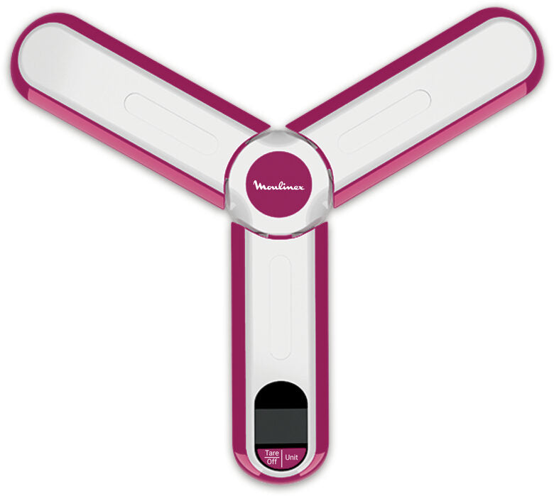 Moulinex INGENIO Rosa, Bianco Bilancia da cucina elettronica