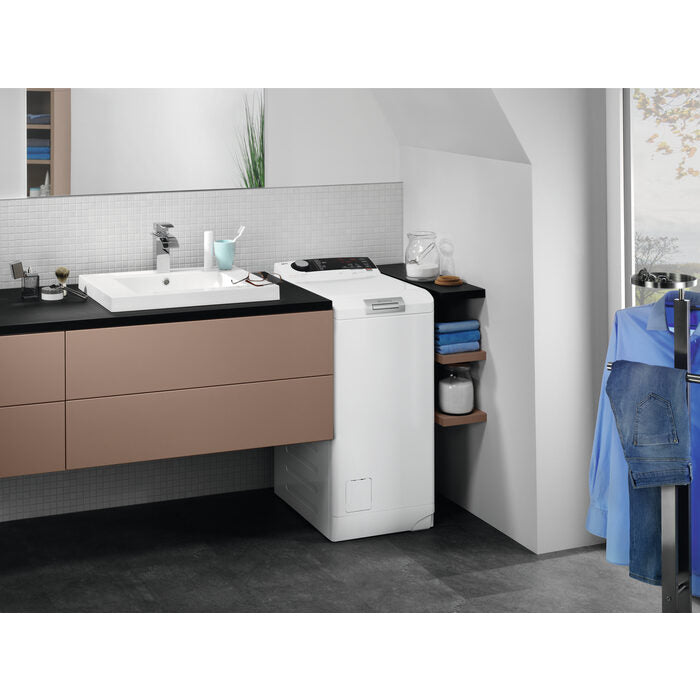 AEG L7TBE624 lavatrice Caricamento dall'alto 6 kg 1151 Giri/min B Bianco