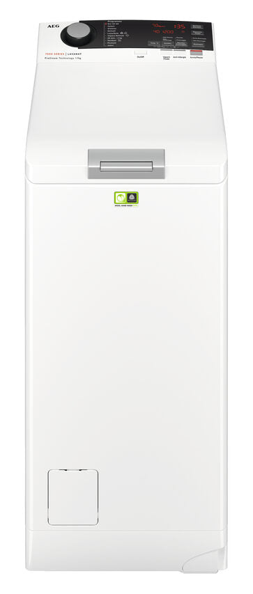 AEG L7TBE734 lavatrice Caricamento dall'alto 7 kg 1151 Giri/min C Bianco